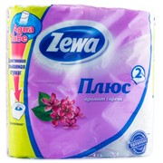 Туалетная бумага Zeva Plus 2-х слойная Сирень