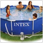 Бассейны надувные для водных горок фото