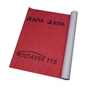 Мембрана подкровельная супердиффузионная “Ютавек 115“ красн., рулон 75 м2. Juta фото