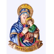 Настенные изделия Богородица МБНП Разрисованный