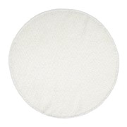 Коврик, круг, белый, спанбонд, диаметр 50 см, 100 шт