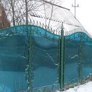 Забор из поликарбоната НП-110 фотография