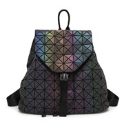 Геометрический рюкзак хамелеон светоотражающий (хамелеон (меняет цвет под разным углом))