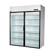 Холодильный шкаф 1400 литров стеклянная дверь