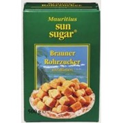 Сахар тростниковый коричневый кусковой Sun Sugar, 500g фото