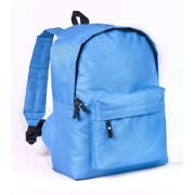 Стильный рюкзак для студентов и молодежи (Украина). Цвет аквамарин (голубой) фото