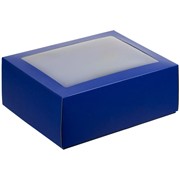 Коробка с окном InSight, синяя фотография
