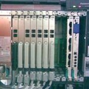 Установка мини AТС Panasonic КХ-TDA 600 в 19“ стойке фотография