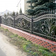 забор кованый фотография
