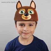 Шляпа карнавальная «Собака с торчащими ушами»