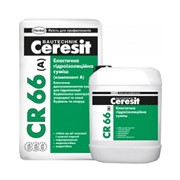 Эластичная гидроизоляционная смесь Ceresit CR 66, 17.5кг + 5л фотография