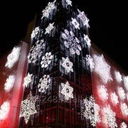 Новогоднее оформление, новогоднее украшение помещений, новогодние композиции Астана фото