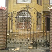 Кованый забор,кривой рог фото