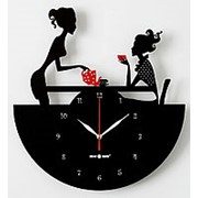Часы настенные TEA TIME 32,2х34,1см. арт.04001bk0 Silver Smith
