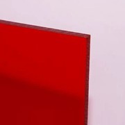 Монолитный поликарбонат BORREX Красный 6 мм (3,05*2,05 м)