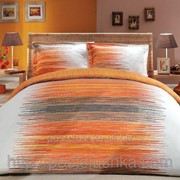 Комплект постельное белье Deluxe Ginger Orange сатин Hobby фотография