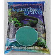 Песок для аквариума зеленый (3кг)