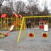 Детские качели парковые фото