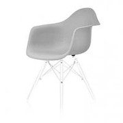 Кресло Eames Style DAW White (серый)