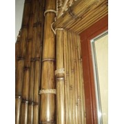 Отделка (обшивка) бамбуком фото