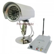 Камеры видеонаблюдения 1.2G Wireless IR влагозащищенная CCD камера (24 LED) фото