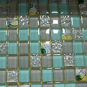 Мозаика YSH23-01 11шт (0,99кв,м/кп), стеклянная основа, 30*30 см, 16кг/м2 фото