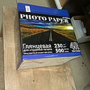 Фотобумага глянцевая 230 гр, 500 листов, 4R 102X152 мм (А6 - 10Х15 см)