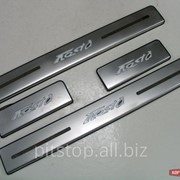Накладки порогов дверных проемов с LED подсветкой Ford Fiesta Mk7 BFDFS0935 фотография