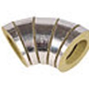 Отводы минераловатные теплоизоляционные в фольге 18/25 мм кашированные алюминиевой фольгой LINEWOOL фотография