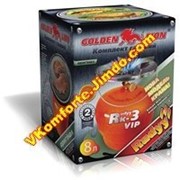 Газовый комплект: GOLDEN LION™ VIP "Rudyy Rk-3" 8л.