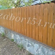 Деревянный забор фото