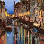 Картина стразами Венецианский канал-2 40х50 см фото