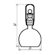 Склянка для инкубации при определении БПК-250-24/29-12/21