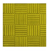 Тротуарная плитка для дачи ПАРКЕТ 300х300х30 (желтая)