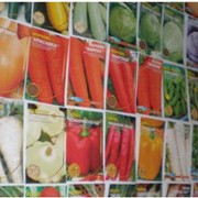 Пакетированные семена овощей.