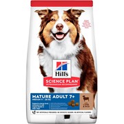 Корм для собак Hill's Science Plan Medium Mature Adult 7+ с ягненком и рисом 2,5 кг фото