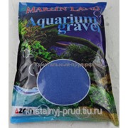 Песок для аквариума синий (3кг)