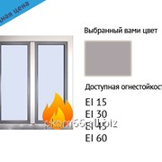 Противопожарные алюминиевые окна фото