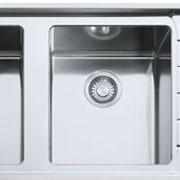 Кухонная мойка Franke Neptune Plus NPX 621 (860х510х200) правая + сифон (101.0068.377) фотография