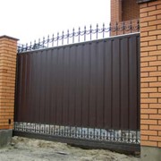 Ворота откатные, воротные системы, Кривой Рог, Днепропетровская область, Украина, Архангородский фото