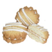 Печенье “Презент“ с начинкой-кокосовая фото
