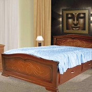 Кровати деревянные 10 Катя-7 с выдвижными ящиками фото
