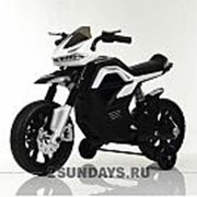 Детский мотоцикл на аккумуляторе MOTO JT5158 белый фото