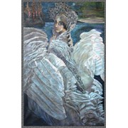 Картина Царевна лебедь, М. Врубель, копия. Холст, масло.