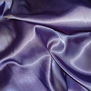 Ткань Атлас Королевский Фиолетовый фото