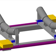 Система контроля нагрузки на ленточных конвейерах (весы конвейерные)