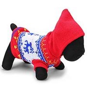 Олень животное собака дышащая вязаные свитера и пиджаки зимой синий красный фото