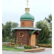 Возводим деревянные храмы в Одессе. фото