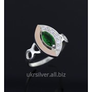 Серебряное кольцо Ребекка фото