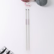Спицы для вязания, прямые, с тефлоновым покрытием, d = 3 мм, 35 см, 2 шт фотография